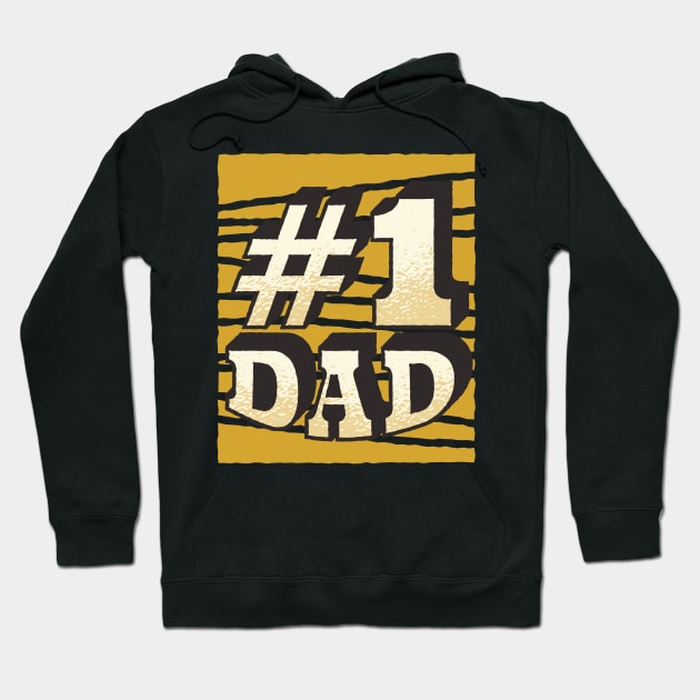 #1 Dad Hoodie by Shalini Kaushal